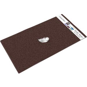 MAYSHINE Plush Shaggy Chenille Bath Mat | Extra Soft, Super Absorbent, Non-Slip Bathroom Rug | Fluffy Microfiber, Area Rug Sets for Bathroom Floor, Kitchen, Living Room | 59"x31" | Brown