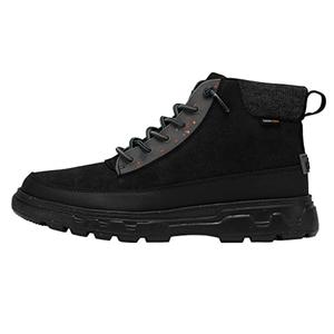Hey Dude Men`s Duke Eco Shield Black Black, 9 D