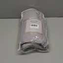 WINLIFE 100% Cotton Quilted Pillow Sham Floral Printed Pillow Cover (Grey) (26" x 20" (Pack of 2))