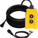 ECO-WORTHY 4 Wire Dump Trailer Remote Control Switch for Hydraulic Pump 12V DC for Lift Winch Dump Bed