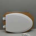 Bemis 1500EC 390 Lift-Off Wood Elongated Toilet Seat, Cotton White (Pack of 1)