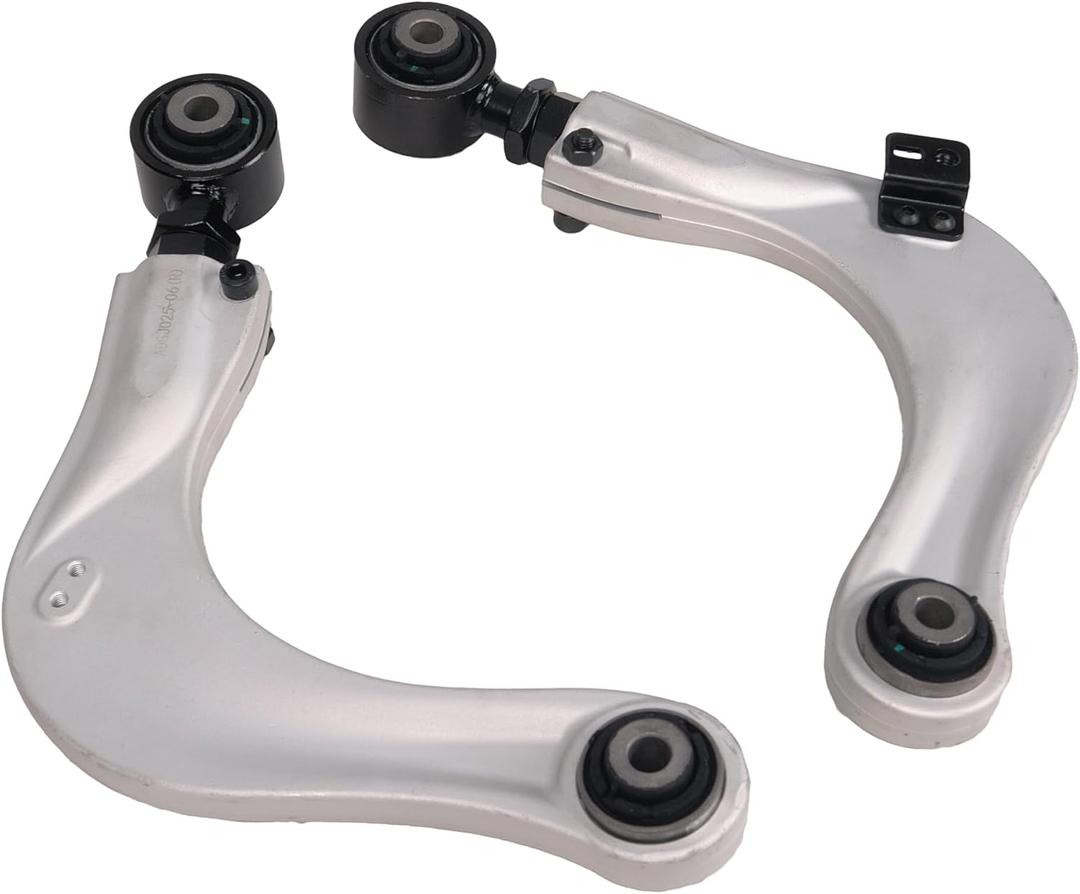2Pcs Alignment Rear Camber Kit Aluminium Adjustable Camber Arms Compatible with Honda Civic 2016-2021 Accord 2018-2022 CR-V 2016-2021 Left Right Adjustment Kit Replace BP67476