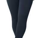Hugcurve No Front Seam High Waisted Workout Leggings for Women Buttery Soft Yoga Pants Gym Athletic Tights - 25'' (Medium, Twilight Blue)