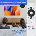 Replacement Voice Remote Control for Onn TV FHD 4K UHD Streaming Stick TV Box 100026240 100024646, with Voice Function