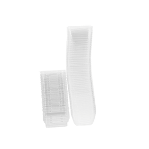 Cabilock 100 Sets Disposable Mousse Cups with Lids and Spoons for Desserts Yogurt and Salads for Parties and Events Convenient and Safe Dessert Storage.
