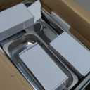 Chafing Dish Buffet Set, 9QT High Grade Chafing Dishes for Buffet, Chafers and Buffet Warmers Sets for Birthday, Wedding, Rolled-Edge Design with Silver, 4 Pack, 7 Pans