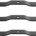 ACEBRI Mower Blades 42 inch Blades 42 '' Fit for Gravely for Ariens 04769800 47698, for Ariens 42 inch Ikon-X 42, Ikon-XL 42, Ikon-XL 42CE Zero Turn Mower Blades, 3Pack