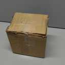 QPURP Christmas Village House with Light, Light up Market Scene Holiday Decor Building