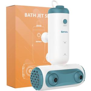 Bath Jets for Tub,Portable Jet Spa for Bathtub with Dual Hydro Jets for Tub Creates Soothing Bubbles, Bath Jet Spa for Relax Spa Bath at Home Use for Women, Blue (Corded)