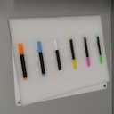 DIYMAG Magnetic Calendar for Refrigerator 4 PCS Dry Erase Whiteboard 15.2"x11.2" Magnet Fridge Wall Planners Planning Acrylic Clear Chalkboard Apartment Decor Meal Planner with 6 Colors Markers