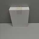 Moxweyeni 6 1/4 Inch by 8 Inch Mailbox Door Replacement  Black Metal Snap-in Door  Mailbox Cover with Magnetic Closure  Durable Mail Box Repair Kit for Brick Mail Box Rusted Standard