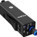 FZONE P4 Wired in-Ear Monitor IEM Amplifier Portable IEM Quickly Switch Stereo Mono for Drummer,Band,Studio