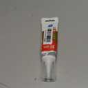 GE Advanced Silicone Caulk for Kitchen & Bathroom, White, 2.8 fl oz Tube, 1 Pack - 100% Waterproof Silicone Sealant, 5X Stronger Adhesion, Shrink & Crack Proof