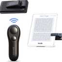 SK SYUKUYU RF Remote Control Page Turner for Kindle Reading Ipad Surface Comics, iPhone Android Tablets Reading Novels Taking Photos(Black)