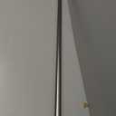 Amazon Basics Tension Curtain Rod, Adjustable 54-90" Width - Nickel, Classic Finial