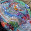 MAXYOYO Bohemian Retro Mattress Boho Floral Japanese Futon Mattress Tatami Floor Mat Foldable Portable Camping, Sleeping Pad, Lounger Couch Bed Full Size