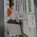 3200W Max Electric Meat Grinder & Sausage Stuffer - Mincer Machine with Tool 2 Blade And 3 Plates, 3 Tubes & Kubbe Kit Tool for Home Kitchen Use (Black）