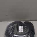 SAIREIDER Travel Pillow 100% Pure Memory Foam Travel Neck Pillow, Airplane Pillow for Traveling、Car、Home、Office，Washable Cover（Black）