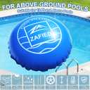 12' x 12' Air Pool Pillow for Above Ground Swimming Pool, Pool Pillows for Closing Winter Covers, Heavy-Duty Cold Resistant Vinyl Material Air Poolpillow, Rope Included