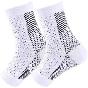 Generic Functionalsocks - Functional Socks for Neuropathy,Ankle support brace for Women Men,Soothe socks for Neuropathy (White, Large-X Large)