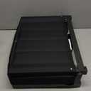 SPORT BEATS Stadium Seats with Back Support Bleacher Chairs with Back and Cushion Thick Padded Bleacher Seats Includes Shoulder Strap Black 1pc Regular - 17" W x 12" D x 16.5" H