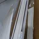 UNISHADES Cordless Fabric Roman Shades, 45 3/4" W × 60” H Natural
