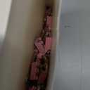 50 Pack Medium Pink Binder Clips 1 Inch (25 mm), Colored Paper Clamps, Middle Size Paper Clips for Office Home School Business 1"