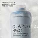 Olaplex N.4C Bond Maintenance Clarifying Deep Cleansing Shampoo | Removes Damage Causing Impurities & Buildup | Helps Restore Color vibrancy | For Coily, Curly, Straight, and Wavy