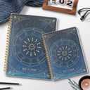 2026 Planner 8.5 x 11, Large Weekly Monthly Planners with Tabs, A4 Spiral Bound Daily Calendar 2026 Planner, 12 Month Agenda from Jan. to Dec., Flexible Cover Appointment Book(Blue Tarrow)