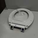 KOHLER 4639-RL-95 Cachet ReadyLatch Round Toilet Seat Soft Close, Ice Grey