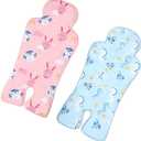 Qunclay Only 1 Pack Gel Car Seat Cooler Pad for Baby Cooling Pad for Stroller Breathable Universal Car Cooler Mat Multifunctional Baby Stroller Seat Liner Cushion Chair(Rabbit, Seahorse)