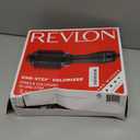 REVLON One-Step Volumizer Hair Dryer and Styler | Less Frizz, More Shine, and Less Heat Damage for Fast and Easy Salon-Style Blowouts, for All Hair Types and Lengths (Black) (1.0 VOLUMIZER)