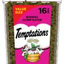 Temptations Classic Crunchy and Soft Cat Treats Blissful Catnip Flavor, 16 oz. Tub (1 Pound (Pack of 1))