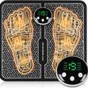Transcutaneous Electronic Nerve Stimulator, EMS Foot Massager for Muscle Relaxation,Back & Legs Massager, LCD Display Screen