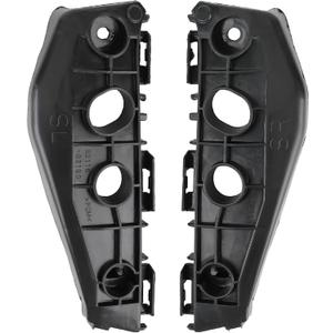 2 PCS Front Bumper Support Bracket Compatible with Toyota Corolla 2009-2013 Replaces 52116-02170 52115-02170 TO1042114 TO1043114