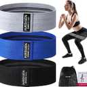 Resistance Bands for Working Out, Exercise Workout Bands for Women & Men, 3 Levels Elastic Stretch Bands for Exercise with Carry Bag for Physical Therapy, Home Fitness, Strength Training, Yoga