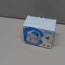 iClever BTH12 Kids Bluetooth Headphones,Colorful LED Lights Kids Headphones Wireless,74/85dBA Safe Volume,85H Playtime,Fast Charging,Bluetooth 5.2,Over Ear,Built-in Mic for iPad/Tablet/Airplane,Blue