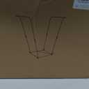 Trash Bag Holder, Metal Garbage Bag Holder, 30-45 Gallon Portable Trash Bag Holder Stand, Multi-use Leaf Bag Holder for Yard, Camping, Party, Wedding (BlackA-1PC)