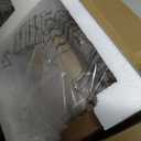 Set of 2 Industrial Touch Control Table Lamps with USB C+A Ports and AC Outlet - 3-Way Dimmable Black Bedside Lamps Nightstand Desk Lamps for Bedroom Living Room, Glass Shade & 2 LED Bulbs Included