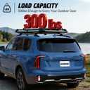 Lockable Roof Rack Cross Bars Compatible with KIA Telluride X-PRO/X-LINE 2023-25, Heavy Duty Aluminum Crossbars, Anti-Theft Roof Bars for Rooftop Cargo Kayak Bike