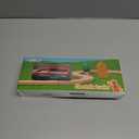 DSHMIXIA Battery Operated Trains for Wooden Train Track Set Locomotive with Light for Toddlers 3 4 5 Year Old Boys Red High Speed Magnetic Couplings with Passengers(Without Battery)