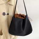 Medium Hobo Bags for Women, Casual Tote Bag Nylon Weekender Shoulder Travel Purse