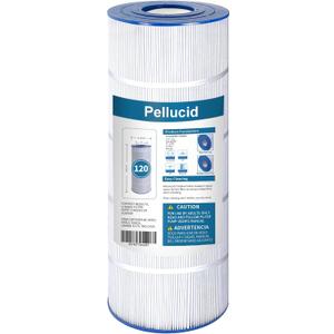 Pool Filter Compatible with Hayward C1200, CX1200RE, Pleatco PA120, Unicel C-8412, Filbur FC-1293, Clearwater II 125, Easy to Clean and Reuse, Advanced Filtration System for Long Life, 1 Pack