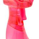 O2COOL LED Lights Deluxe Handheld Battery Powered Water Misting Fan (Raspberry)