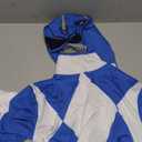 Mens Power Rangers Blue Ranger Costume | Adult Jumpsuit with Helmet, Belt, Wrist Guards, Gloves and Boot Covers, M