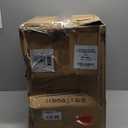 FUYO Metal Outdoor Floor Lamps, Solar Floor Lamp with Flower Shelves, Modern Outdoor Water-Resistant Standing Lamp with 8 Flower Pots, Corner Display Flower shelf Lamp for Multiple Plants (Black)