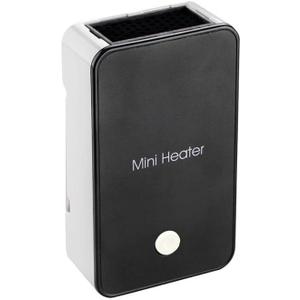 YOUCIDI Safety Energy-saving Heater Mini Portable Room Office Desktop Electric Fan Heater Air Warmer Black