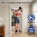 Sportneer Pull Up Bar for Doorway, No-Drill, 29.5-37 in, 440 lb