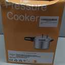 Fulgutonit 12 Quart Pressure Cooker,Aluminum Pressure Canner w/Canning Rack & Easy Lock Lid for Canning, Steaming
