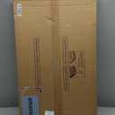 P4 Rolling Clothes Rack Heavy Duty, Clothing Racks for Hanging Clothes, Freestanding Garment Racks with Wheels, Metal Portable Closet Rack 35.5''W  20.5''D  80.5''H, Max Load 560Lbs, Black